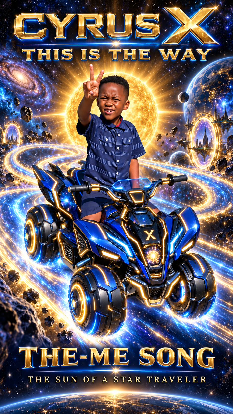 Cyrus X in his original cosmic Comi-X universe